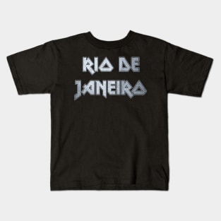 Heavy metal Rio de Janeiro Kids T-Shirt